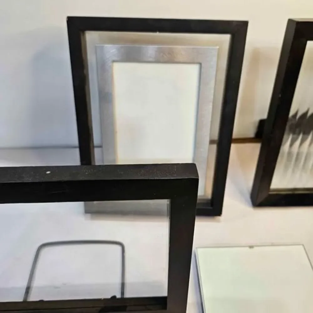 Set of 5 Black Picture Frames